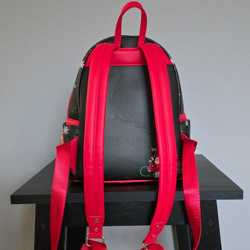 Loungefly Elf Clausometer Light Up Mini Backpack - Picture 4 of 7